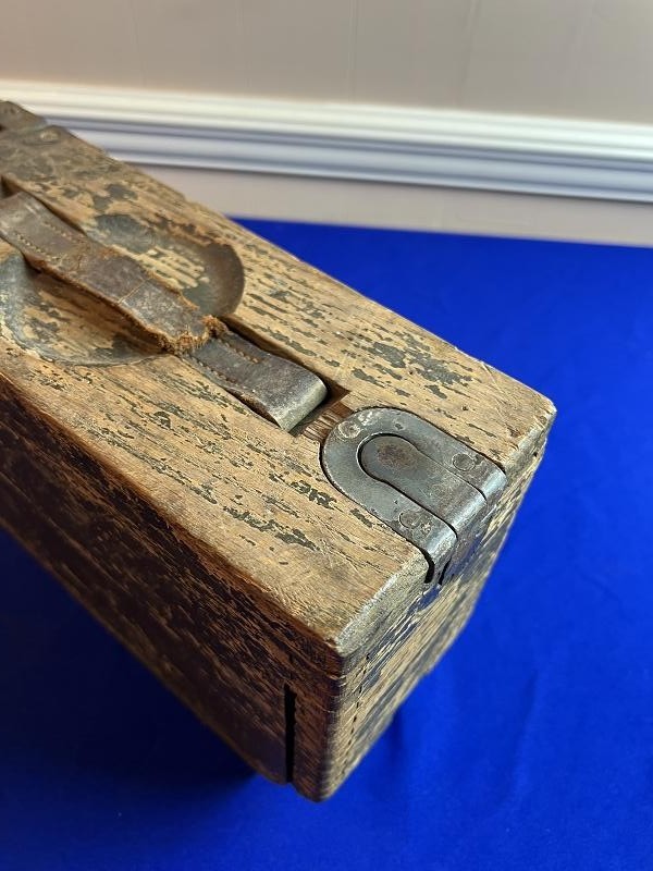 Original WW1 US Browning 30-06 Wood Ammo Box