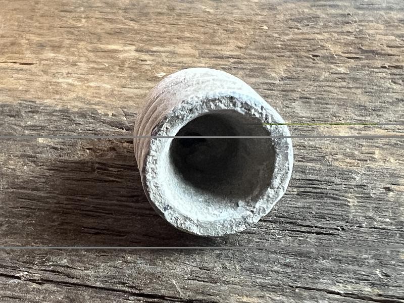 CIVIL WAR SPRINGFIELD RIFLED 69 CALIBER PLUG BASE THREE RING BULLET
