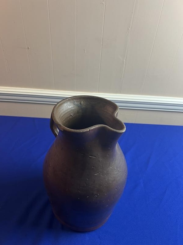 1700-1800 Extra Large Salt-Glazed Stoneware Pitcher Jug