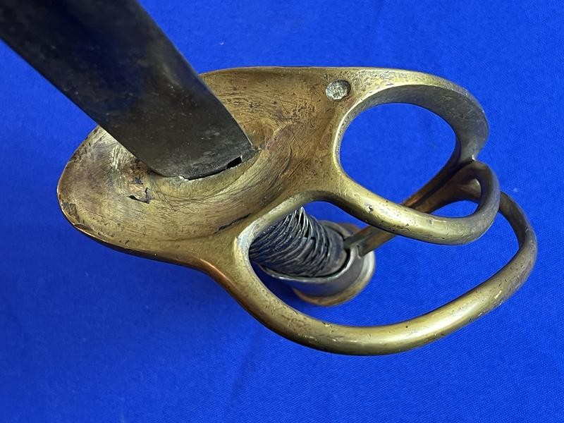 Confederate Leech & Rigdon 1st Model Cavalry Saber Sword & Scabbard