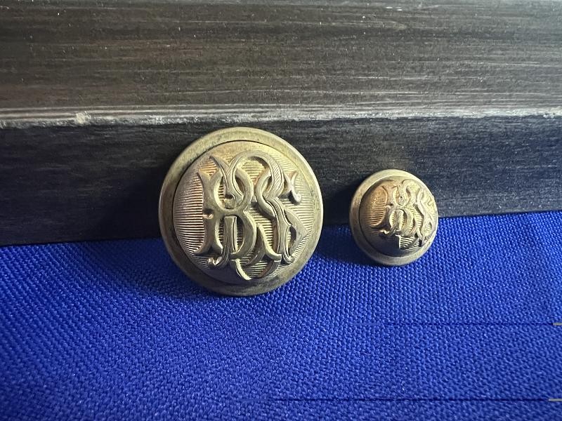 BINGHAM MILITARY ACADEMY BOYS SCHOOL NORTH CAROLINA COAT & CUFF BUTTON