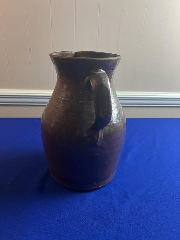 1700-1800 Extra Large Salt-Glazed Stoneware Pitcher Jug