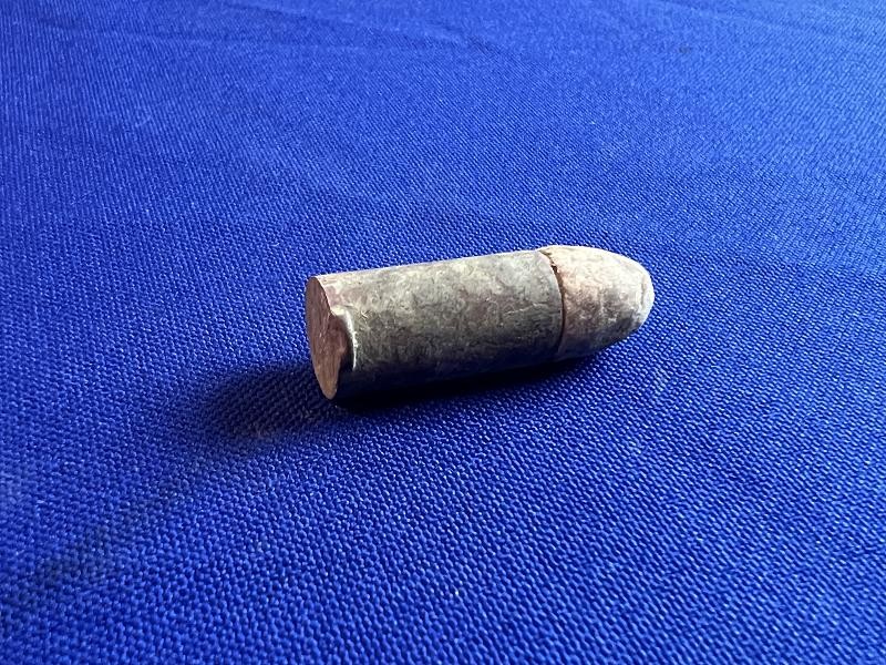 Dug Civil War Era 13mm Lefaucheux Pinfire Bullet Teat Base Cartridge