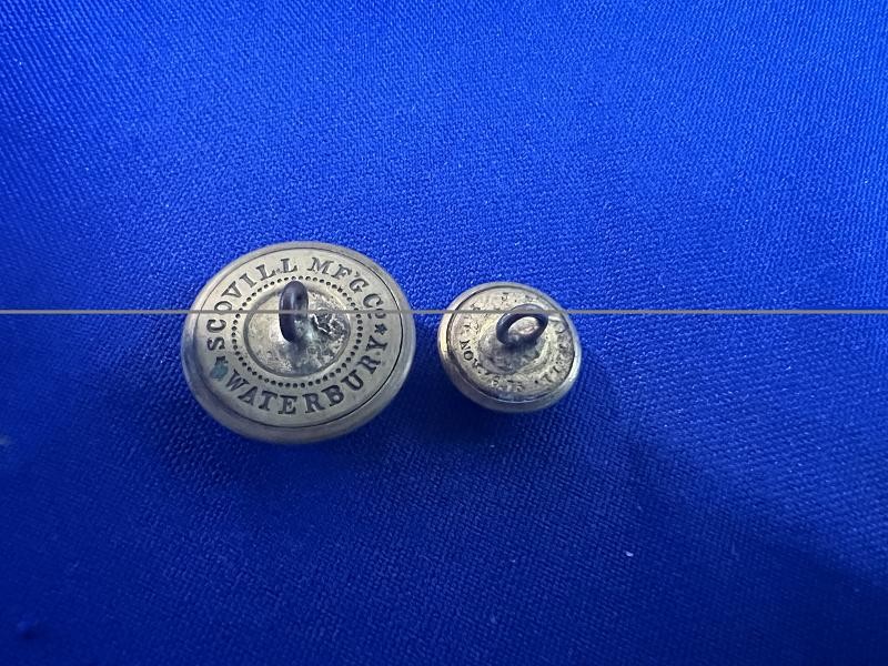BINGHAM MILITARY ACADEMY BOYS SCHOOL NORTH CAROLINA COAT & CUFF BUTTON