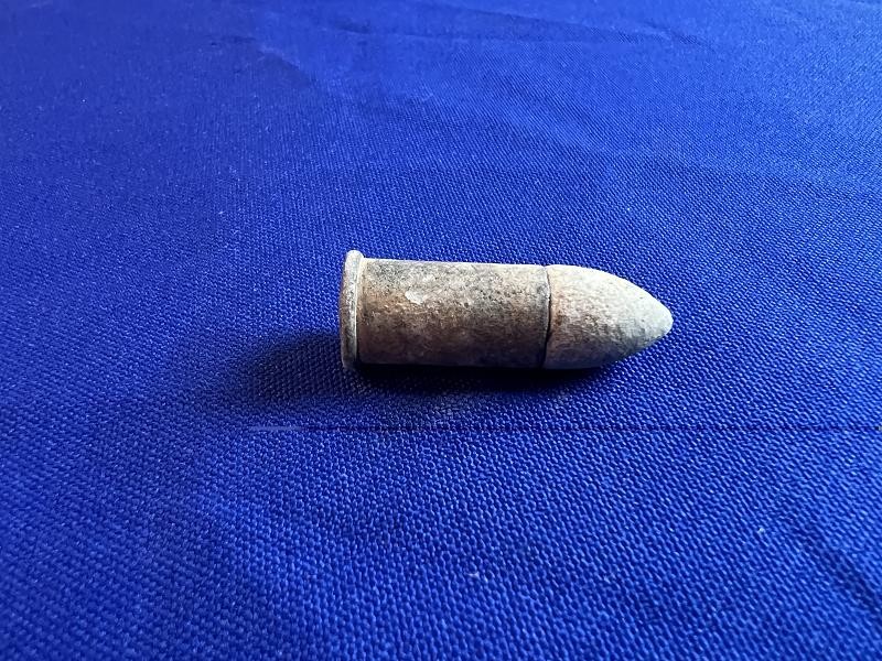 DUG Civil War Era 44 Cal. Henry Cartridge Bullet Raised H marked base