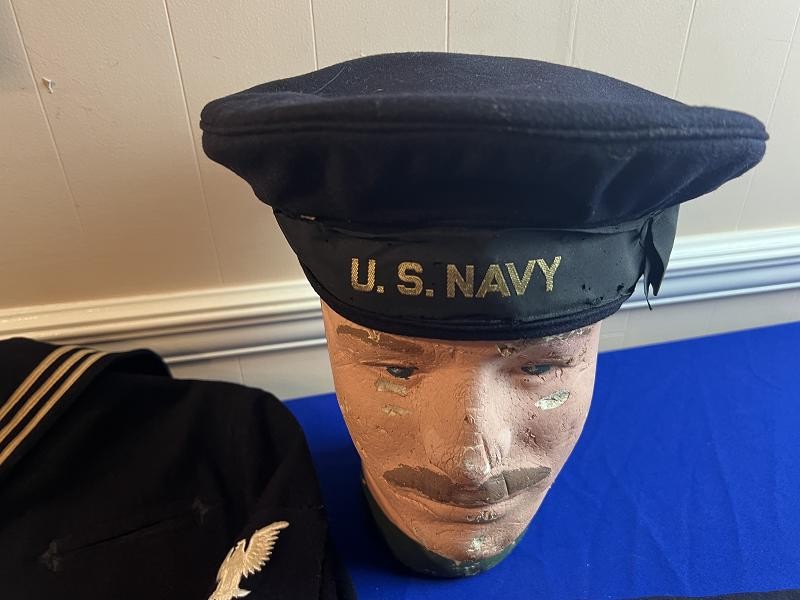WW2 US NAVY JUMPER WITH PANTS UNIFORM WITH DRAGOON LIBERTY CUFFS