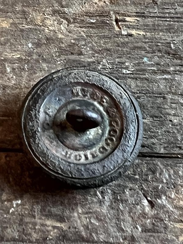 Confederate Mississippi I Coat Button Vicksburg