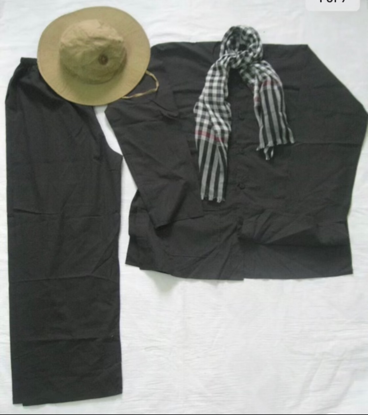 VC Vietnam War VietCong “Black Pajama” Uniform Medium