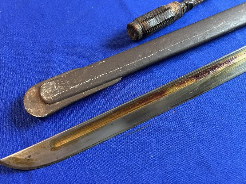 Japanese WW2, Cavalry Otsu Pattern Type 32 Sword + Scabbard