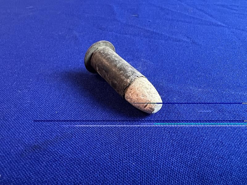 DUG CIVIL WAR FLAT NOSE MAYNARD BULLET, FOUND IN NEW HOPE CHURCH GA