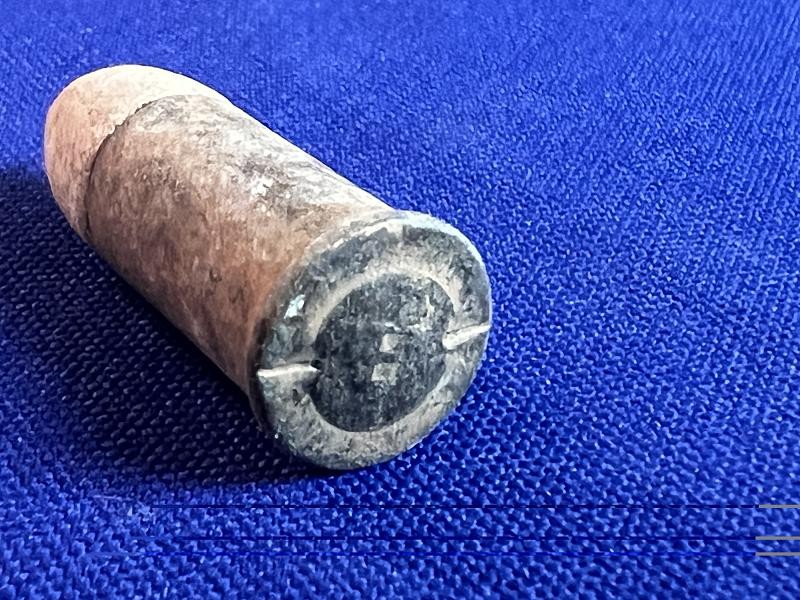 DUG Civil War Era 44 Cal. Henry Cartridge Bullet Raised H marked base