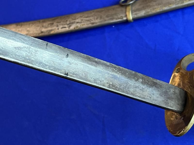 Confederate Leech & Rigdon 1st Model Cavalry Saber Sword & Scabbard