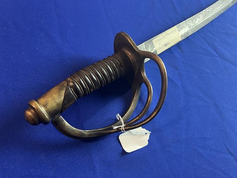 NASHVILLE PLOW WORKS REPLICA CAVALRY SWORD