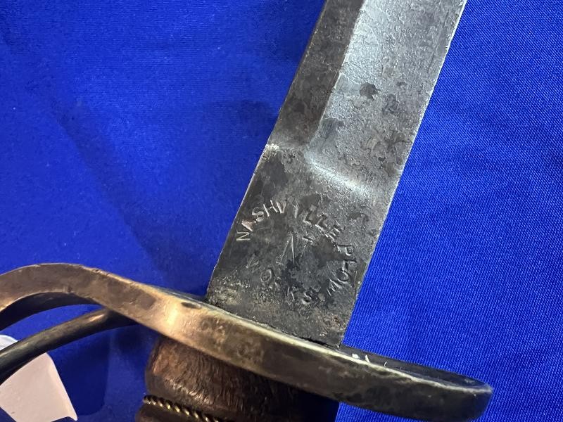 NASHVILLE PLOW WORKS REPLICA CAVALRY SWORD