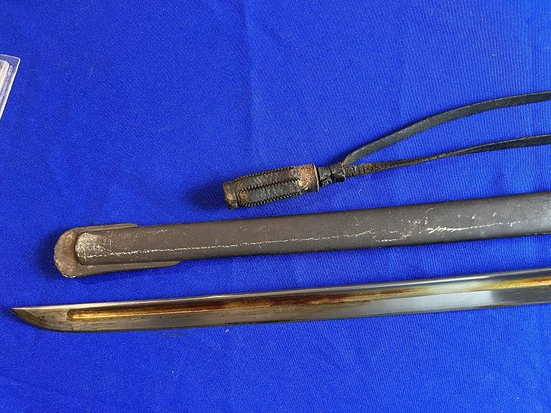 Japanese WW2, Cavalry Otsu Pattern Type 32 Sword + Scabbard