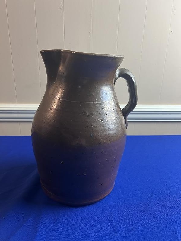 1700-1800 Extra Large Salt-Glazed Stoneware Pitcher Jug