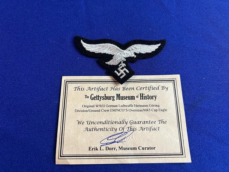 German WWII Luftwaffe Enlisted Cloth Tunic Eagle