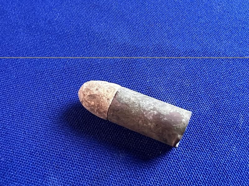 Dug Civil War Era 13mm Lefaucheux Pinfire Bullet Teat Base Cartridge