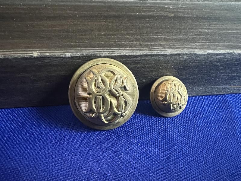 BINGHAM MILITARY ACADEMY BOYS SCHOOL NORTH CAROLINA COAT & CUFF BUTTON