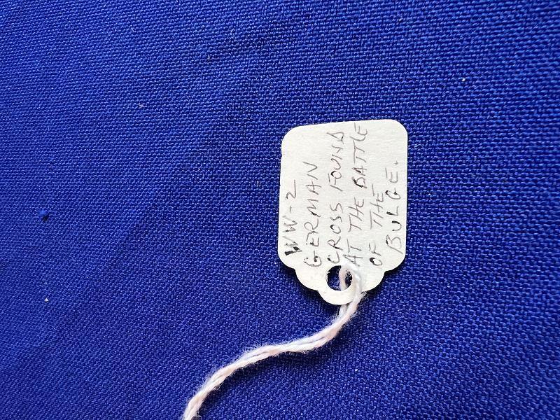 Dug Battle of the Bulge WWII German Medal Iron Cross 2nd Class