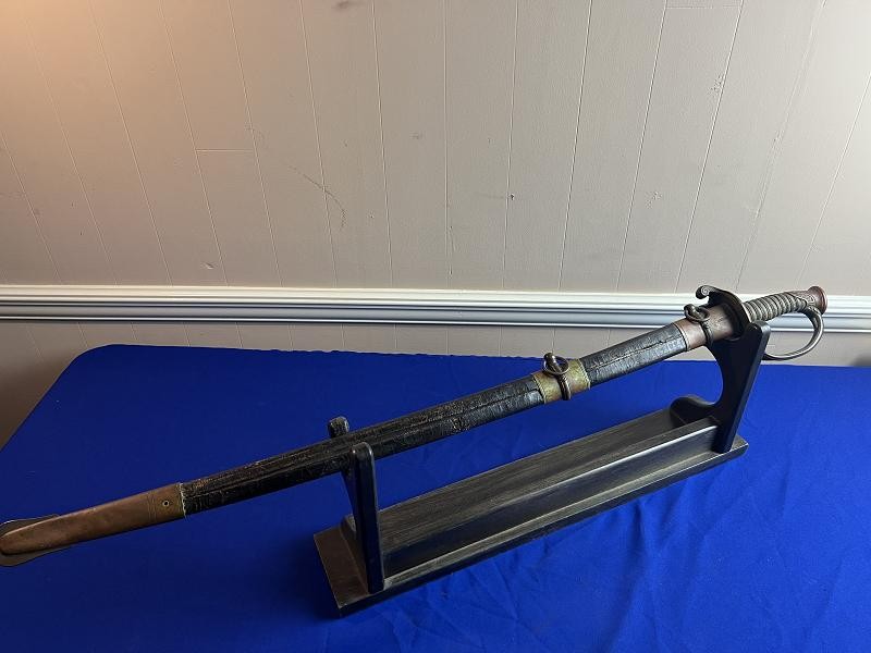 US MODEL 1850 FOOT OFFICERS SWORD BY C ROBY CO