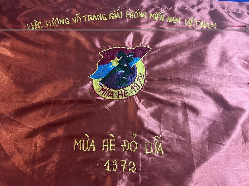 VIETNAM NATIONAL LIBERATION FRONT FLAG VC VIET CONG 1972 MUA HE DO LUA