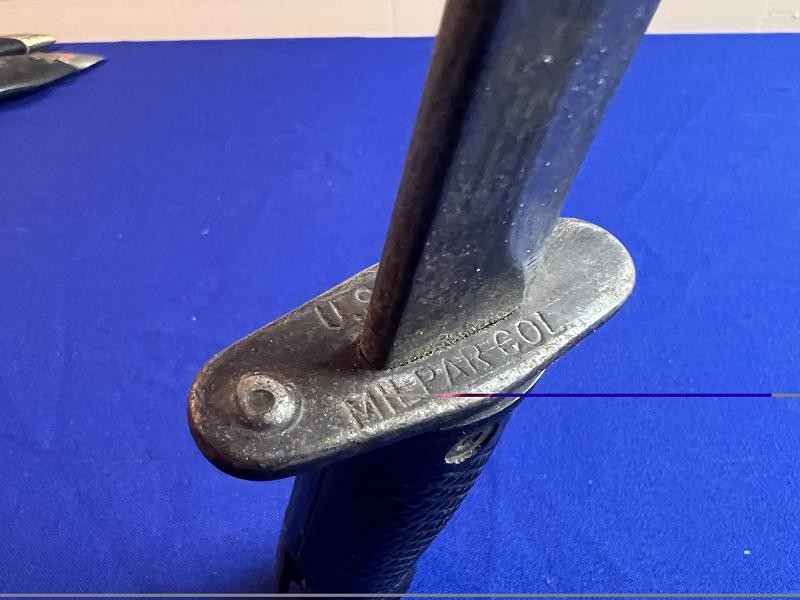 VINTAGE VIETNAM MILPAR COL M6 BAYONET WITHOUT SCABBARD