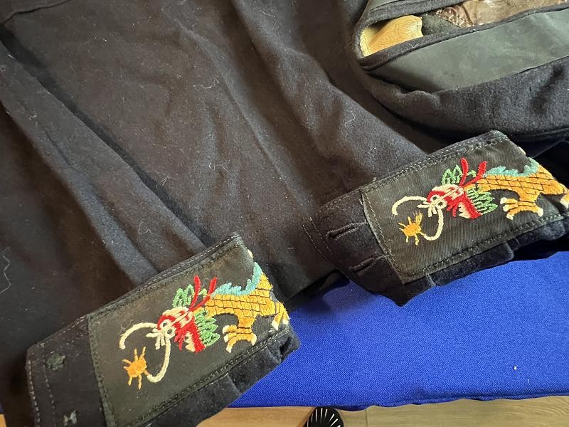 WW2 US NAVY JUMPER WITH PANTS UNIFORM WITH DRAGOON LIBERTY CUFFS