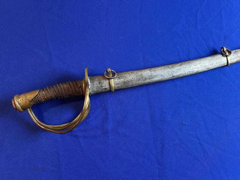 Confederate Leech & Rigdon 1st Model Cavalry Saber Sword & Scabbard