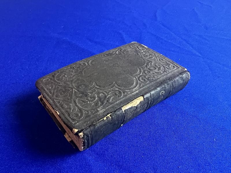 CIVIL WAR GERMAN 1862 NEW TESTIMENT POCKET BIBLE
