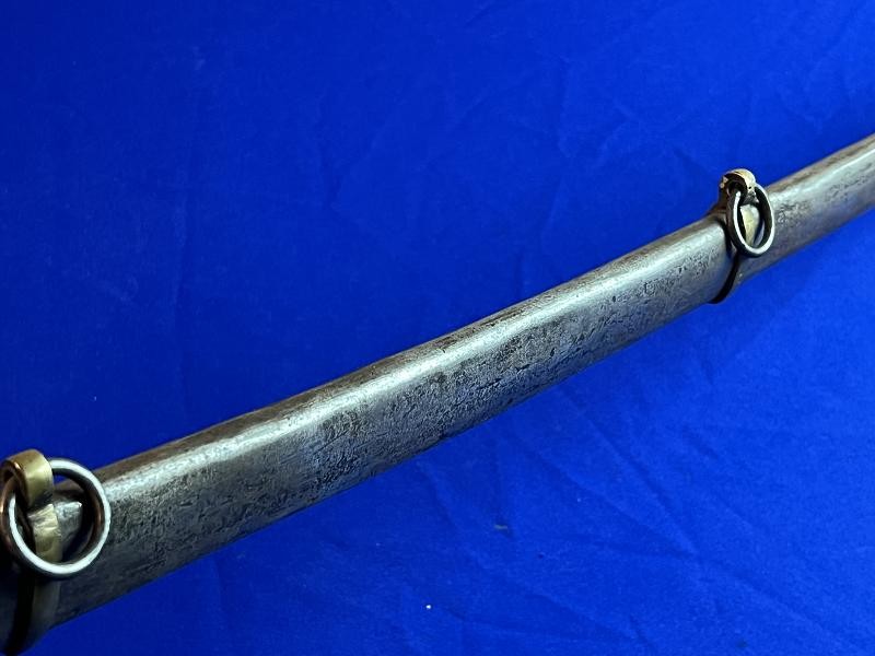 Confederate Leech & Rigdon 1st Model Cavalry Saber Sword & Scabbard