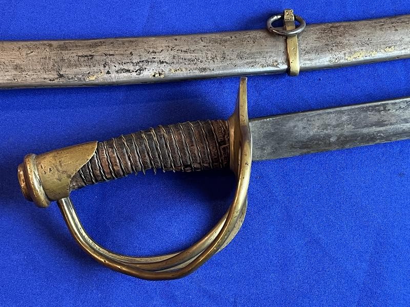 Confederate Leech & Rigdon 1st Model Cavalry Saber Sword & Scabbard