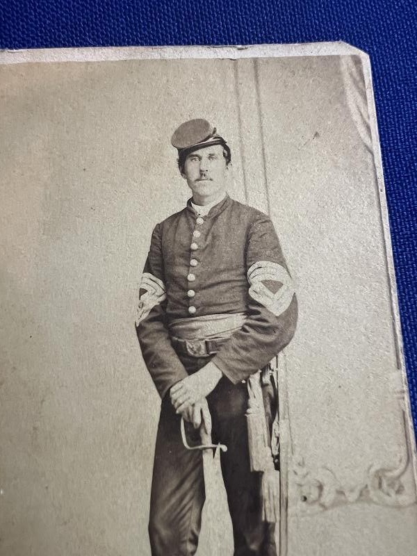 Photo of US Civil War, Cavalry Master Sergeant CDV Image
