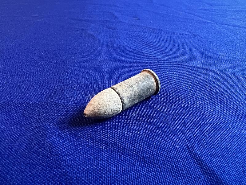 DUG Civil War Era 44 Cal. Henry Cartridge Bullet Raised H marked base