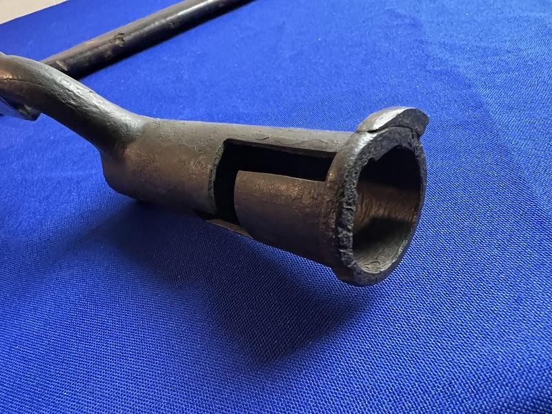 P1849 AUSTRIAN RIFLE SABRE BAYONET WITH SCABBARD