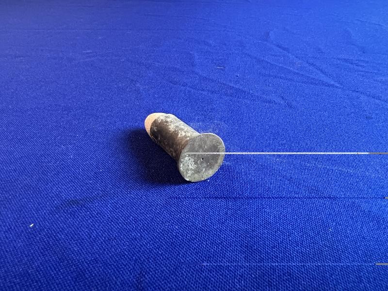 DUG CIVIL WAR FLAT NOSE MAYNARD BULLET, FOUND IN NEW HOPE CHURCH GA