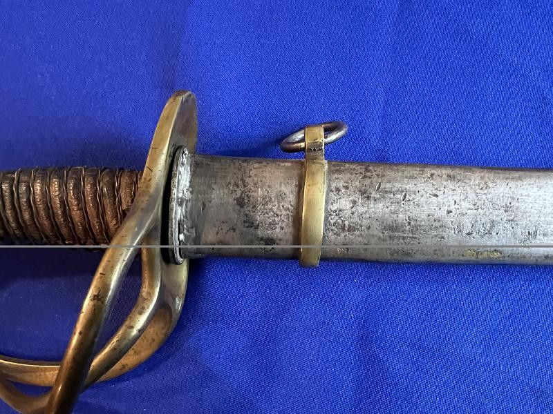 Confederate Leech & Rigdon 1st Model Cavalry Saber Sword & Scabbard