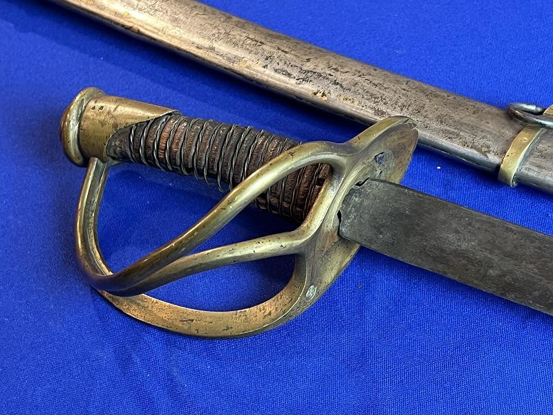 Confederate Leech & Rigdon 1st Model Cavalry Saber Sword & Scabbard