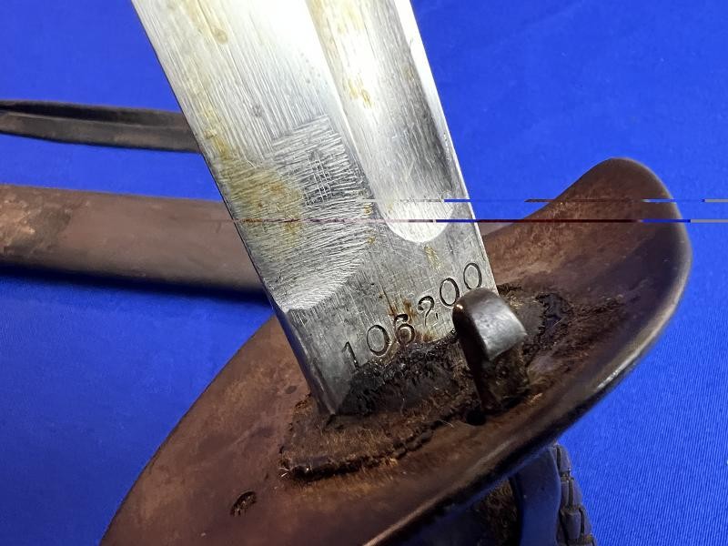 Japanese WW2, Cavalry Otsu Pattern Type 32 Sword + Scabbard