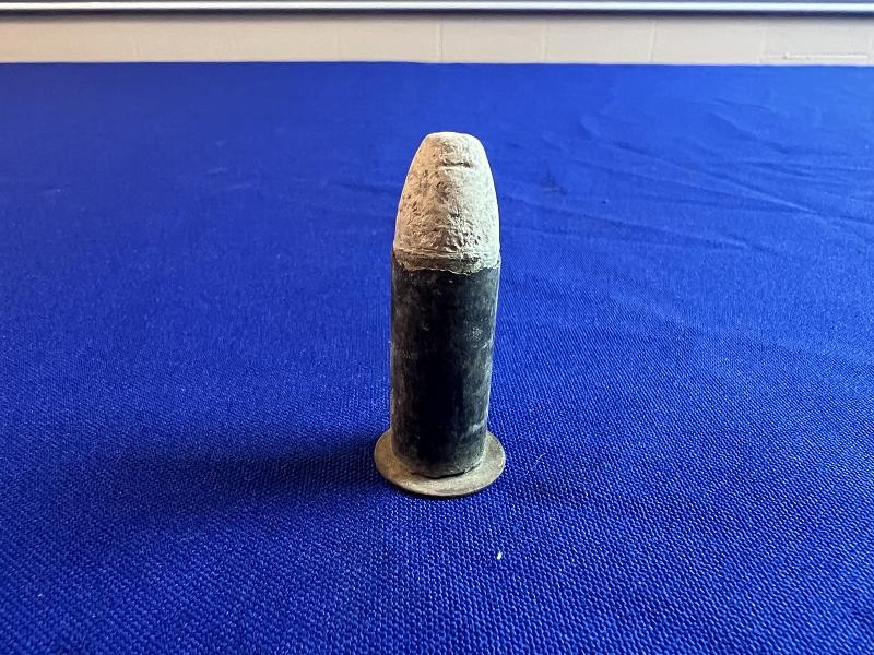 DUG CIVIL WAR FLAT NOSE MAYNARD BULLET, FOUND IN NEW HOPE CHURCH GA