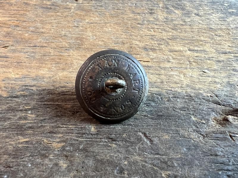 DUG CONFEDERATE SOUTH CAROLINA COAT BUTTON VAN WART BM 23MM