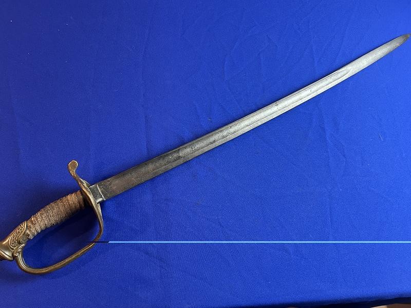 US MODEL 1850 FOOT OFFICER’S SWORD BY HORSTMANN & SONS, PHILADELPHIA