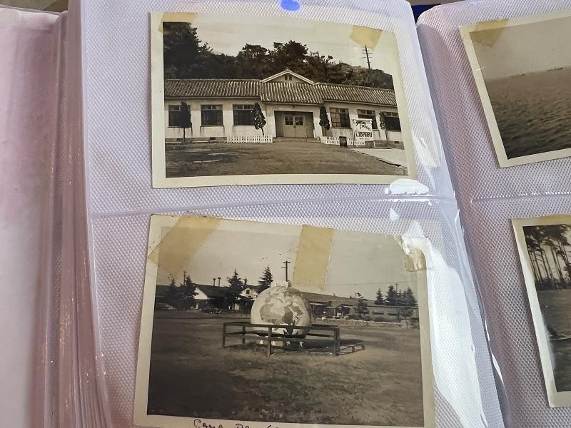 EXCELLENT US WWII & KOREAN WAR ALBUM OF 200 PHOTOS