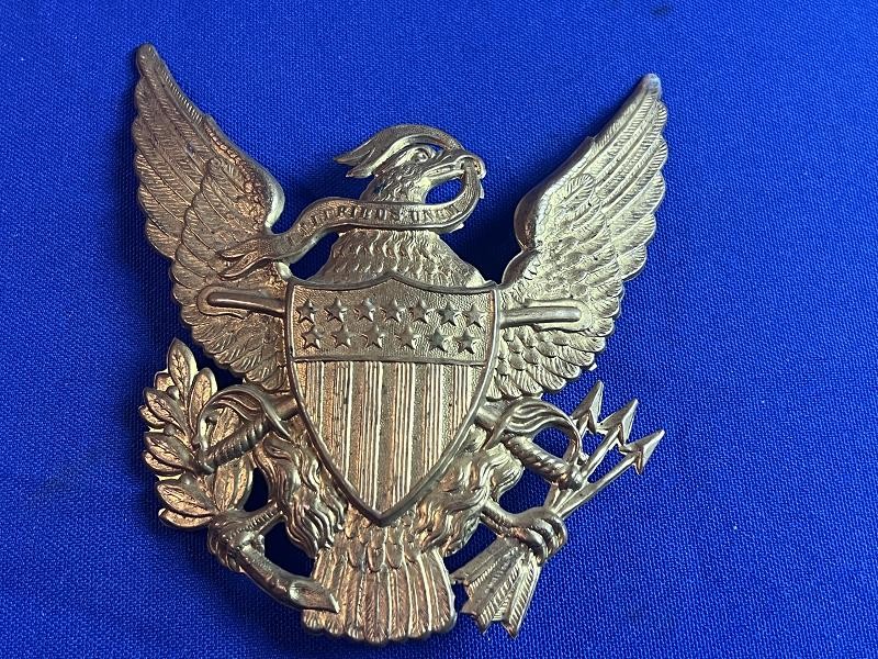 US MODEL 1881 EAGLE CAVALRY INSIGNIA FOR SHAKO PITH HELMET