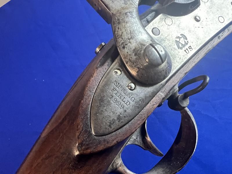 GOOD LOOKING RIFLED AND SIGHTED .69 CALIBER H&P CONVERSION OF A SPRINGFIELD MODEL 1822 U.S. MUSKET
