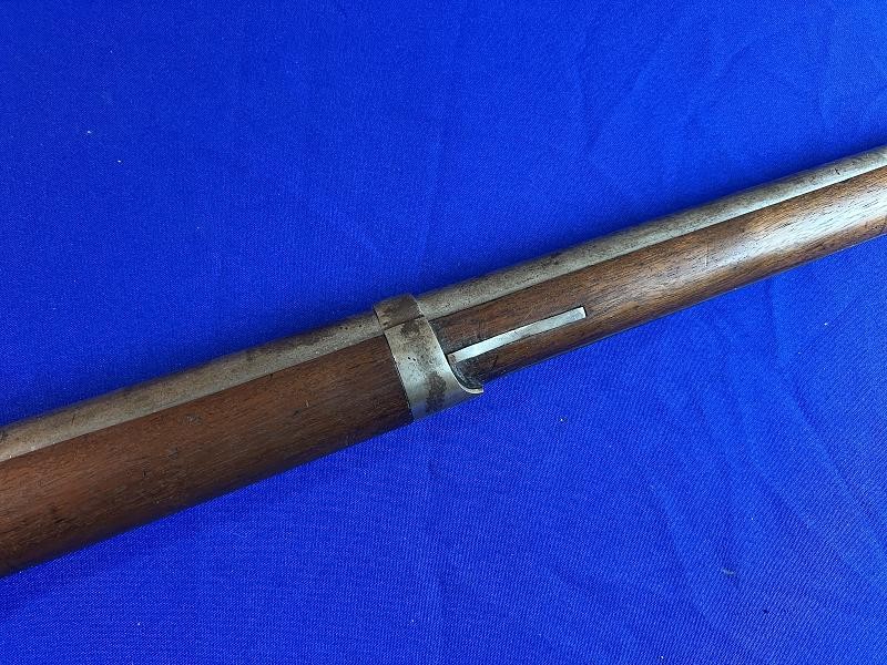 GOOD LOOKING RIFLED AND SIGHTED .69 CALIBER H&P CONVERSION OF A SPRINGFIELD MODEL 1822 U.S. MUSKET