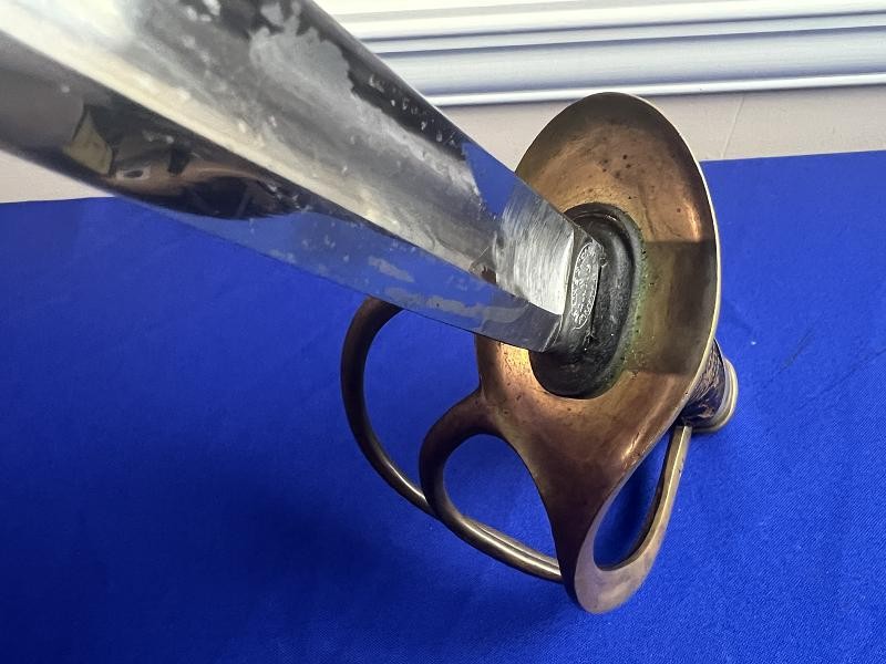 U.S. Civil War M1860 Light Cavalry Saber Sword Mansfield & Lamb Dated 1865