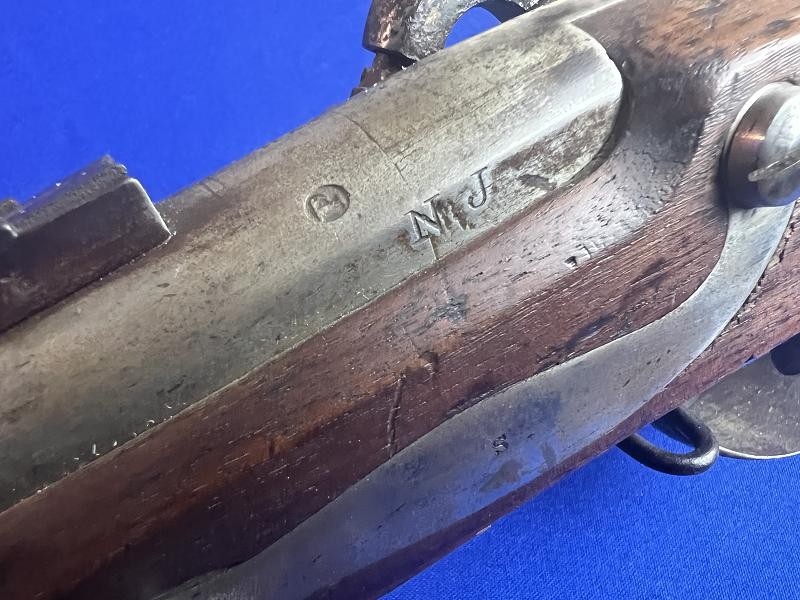 GOOD LOOKING RIFLED AND SIGHTED .69 CALIBER H&P CONVERSION OF A SPRINGFIELD MODEL 1822 U.S. MUSKET