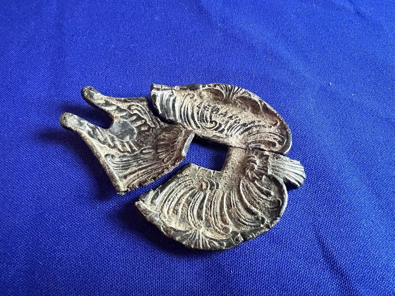 DUG NCO BRASS HANDGUARD IN RELIC CONDITION RECOVERED IN LEBANON TN