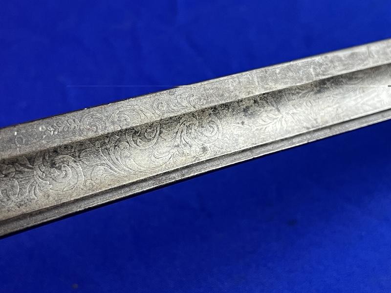 US MODEL 1850 FOOT OFFICER’S SWORD BY HORSTMANN & SONS, PHILADELPHIA